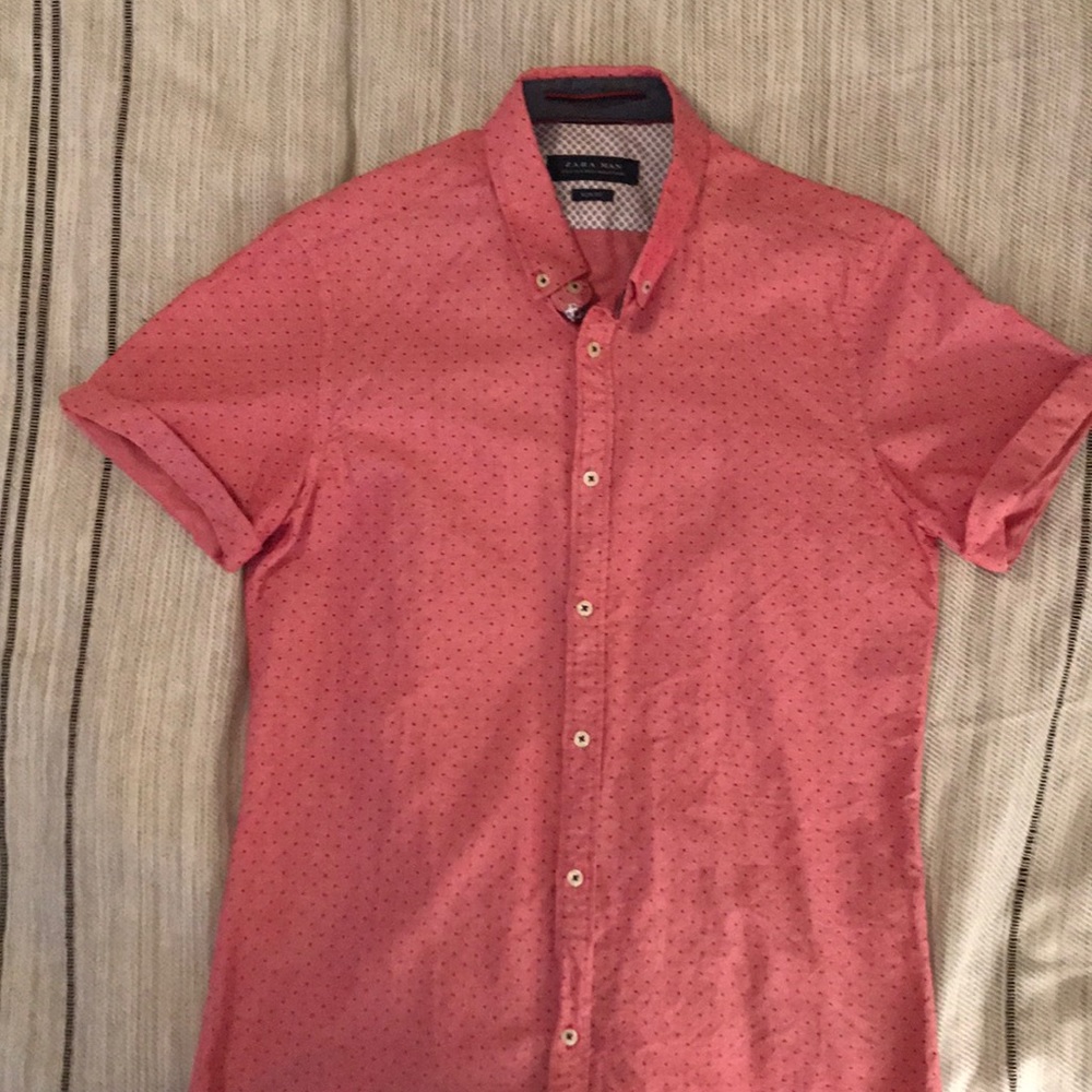 Zara Short Sleeve Button Down